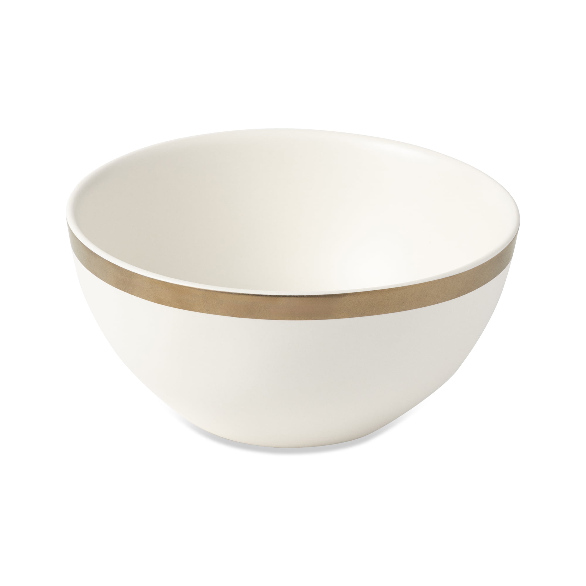 12-Piece Stoneware White Dinnerware Set, Everest Collection - Image 16