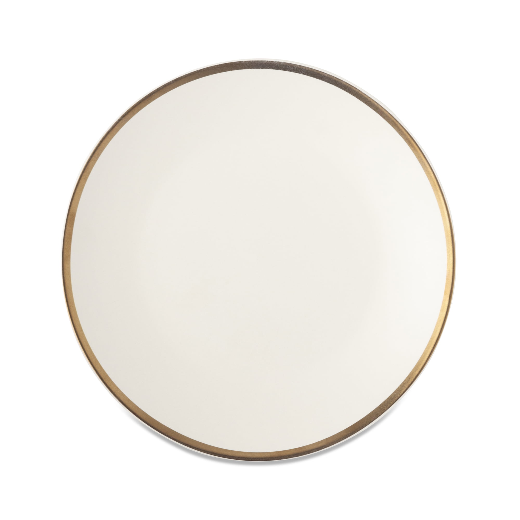 12-Piece Stoneware White Dinnerware Set, Everest Collection - Image 15