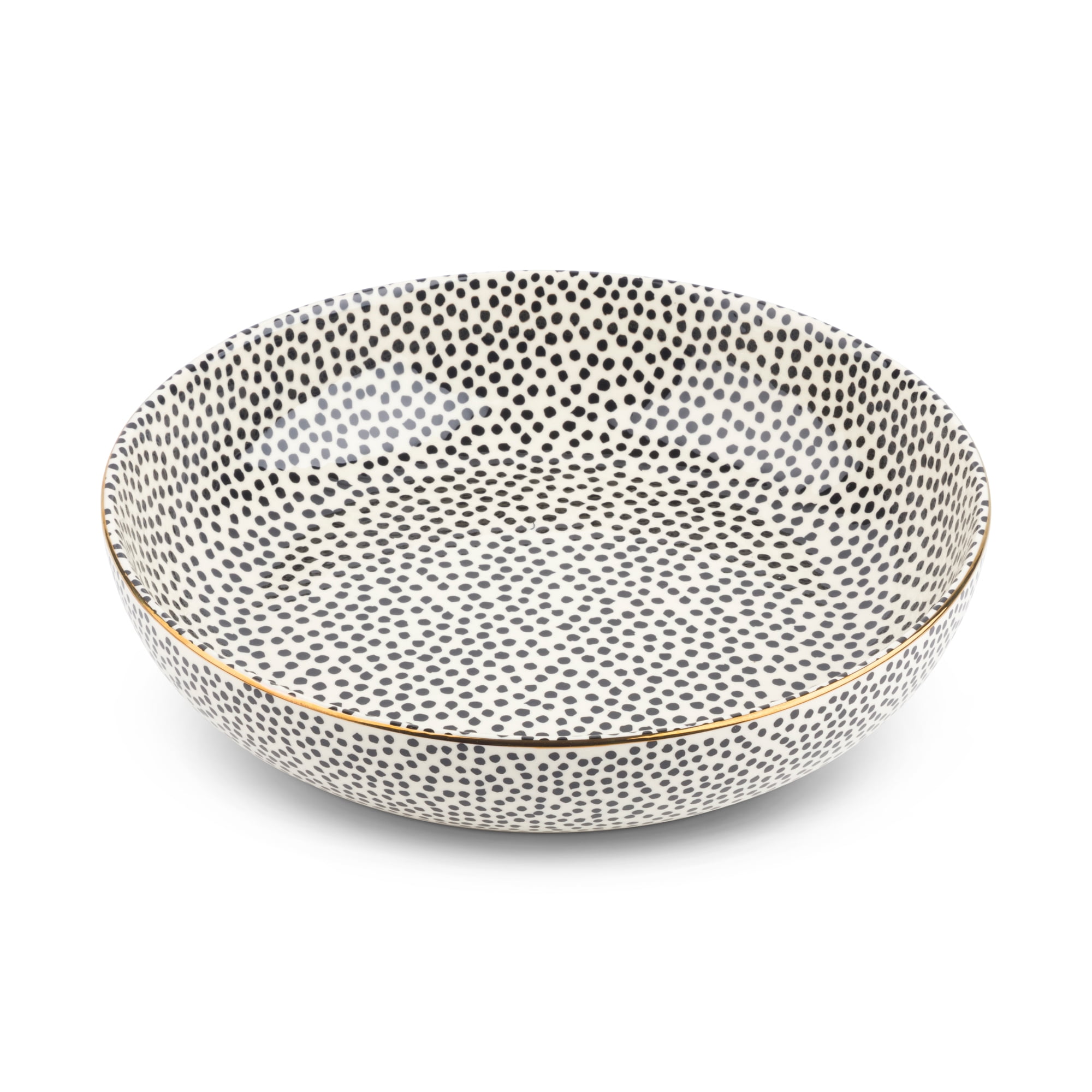 Stoneware Serve Bowl, Dot Collection